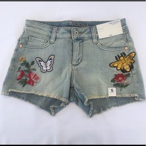 JCP Arizona Jean Co.  Shortie Jean Shorts